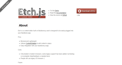 Desktop Screenshot of etchjs.com